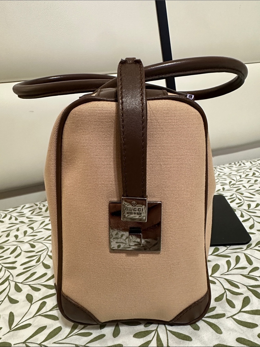 Gucci Boston Canvas Handbag - Picture 3 of 15